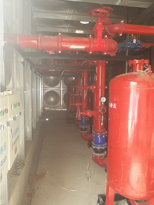 國際健康城先泵一體化泵房1